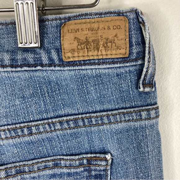 Levi's 515 Boot Cut Jeans Women's Size 6 Long Mid Rise - Picture 8 of 13